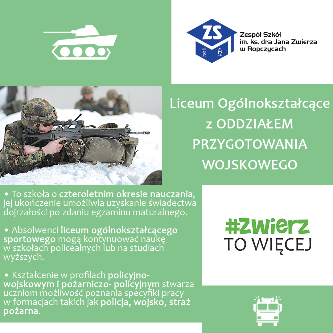 Liceum Ogólnokształcące Sportowe – klasy mundurowe