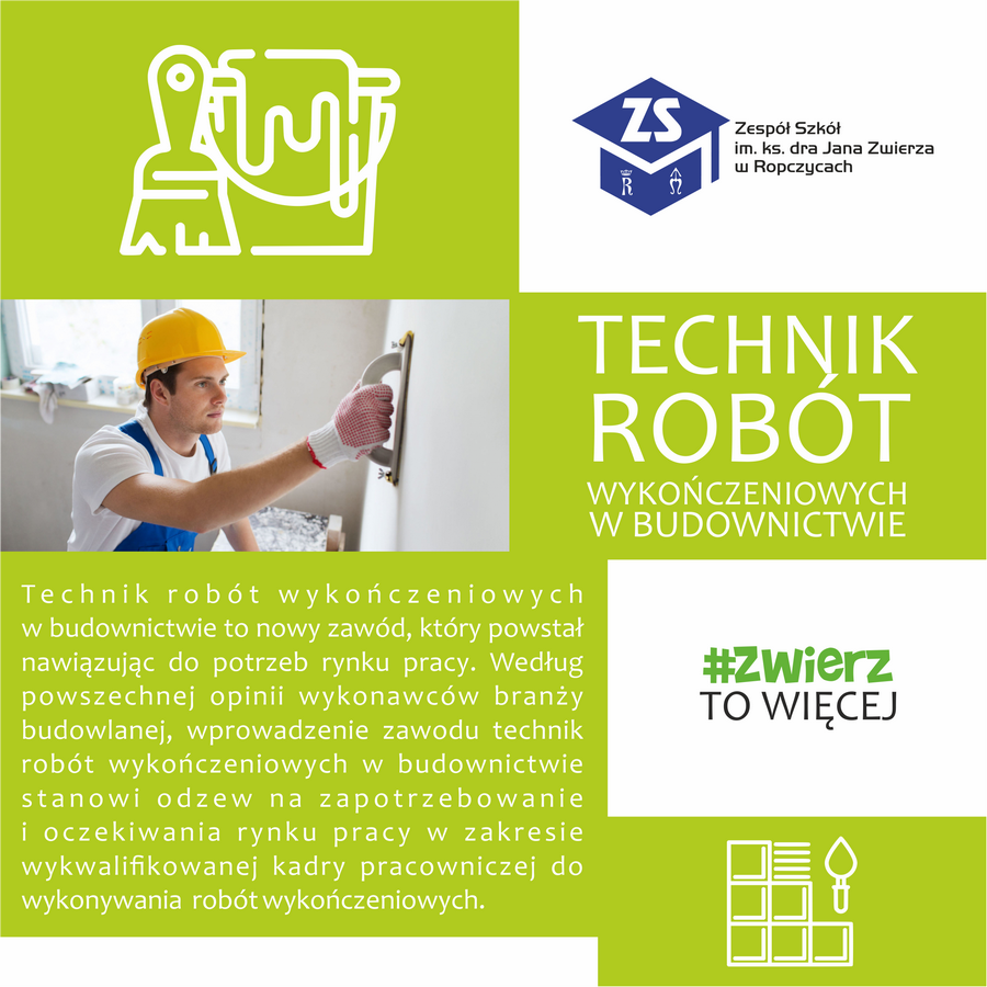 Technik robót wykończeniowych w budownictwie