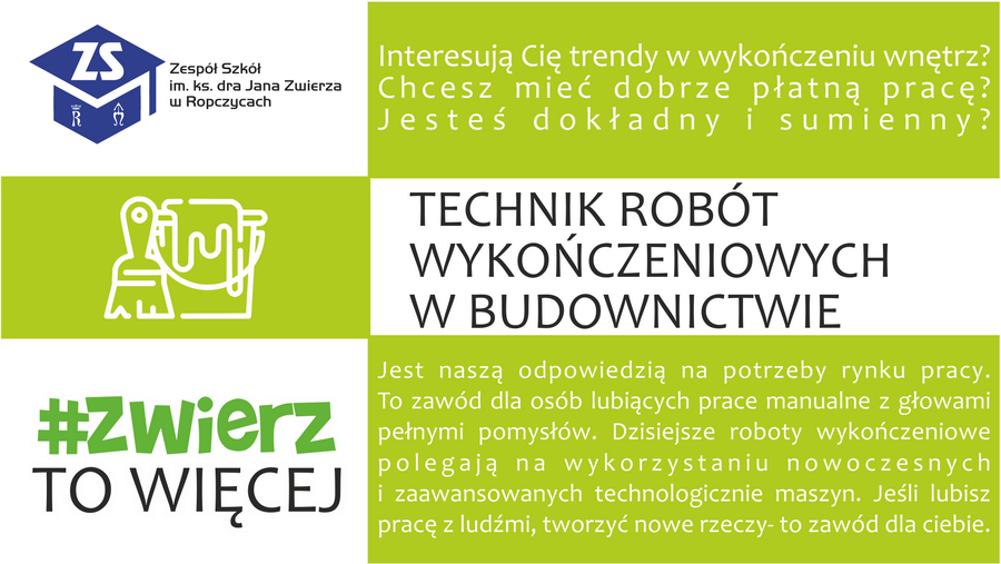 Technik robót wykończeniowych – grafika 3